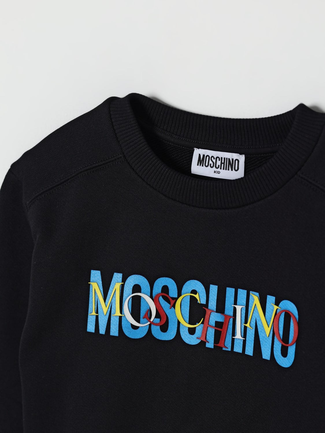 MOSCHINO SWEATER: Sweater kids Moschino, Black - Img 3