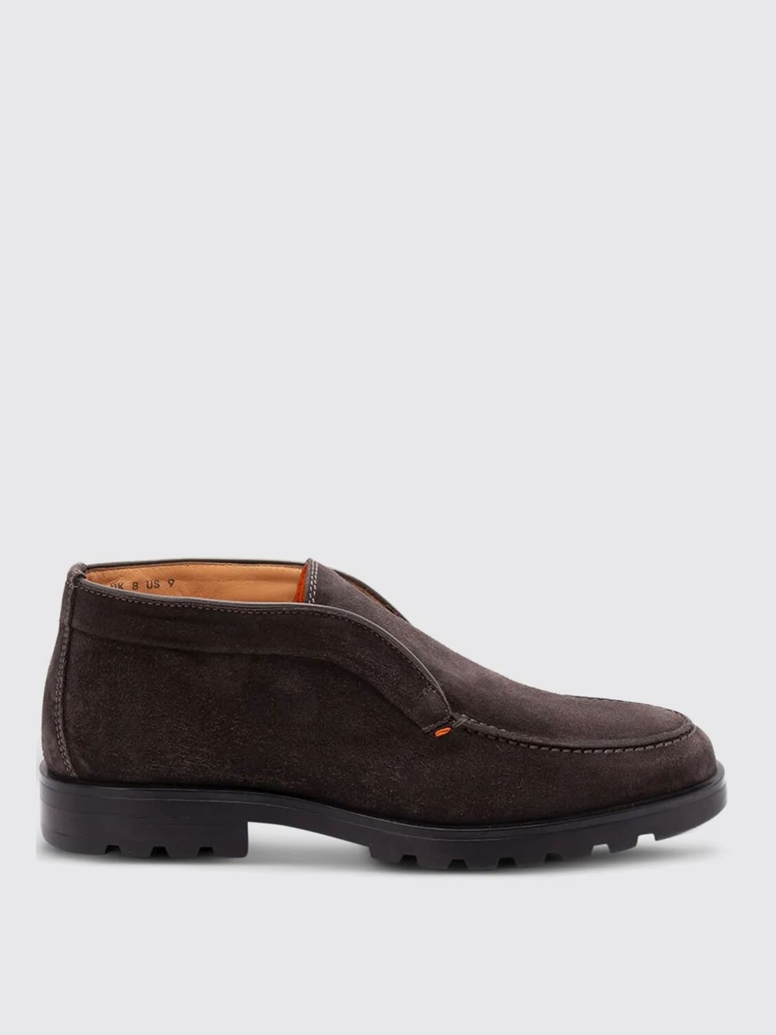 SANTONI BOOT: Loafers men Santoni, Grey - Img 1
