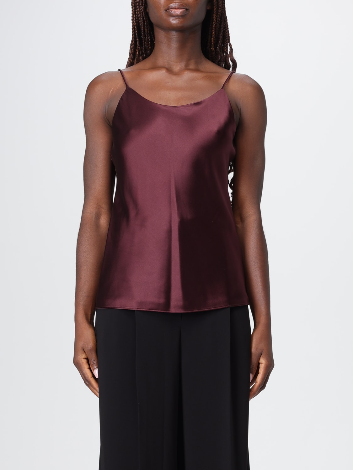 MAX MARA TOP: Top woman Max Mara, Burgundy - Img 1