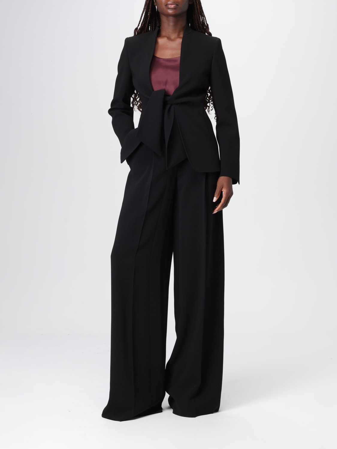 MAX MARA TOP: Top woman Max Mara, Burgundy - Img 2