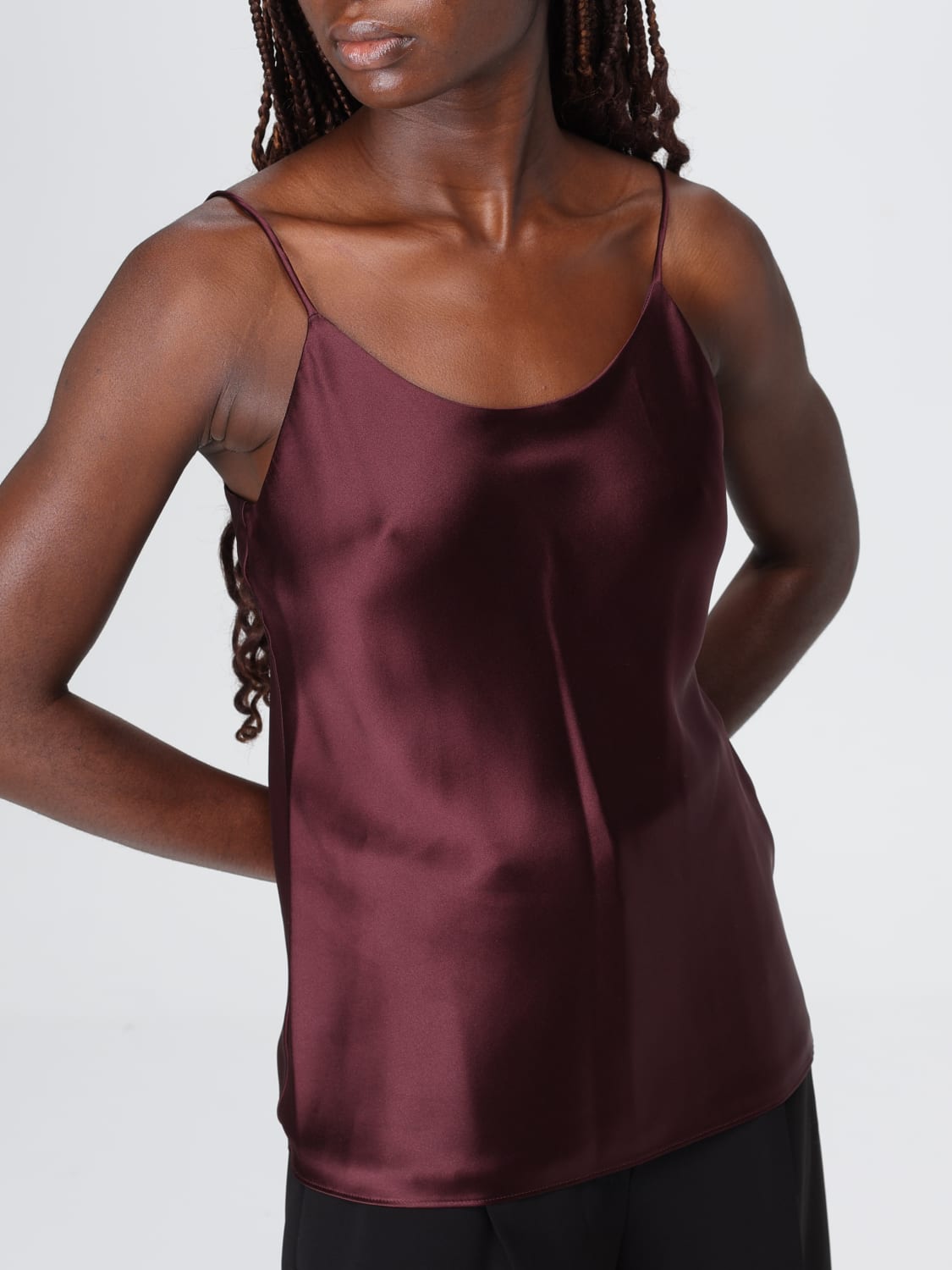 MAX MARA TOP: Top woman Max Mara, Burgundy - Img 5