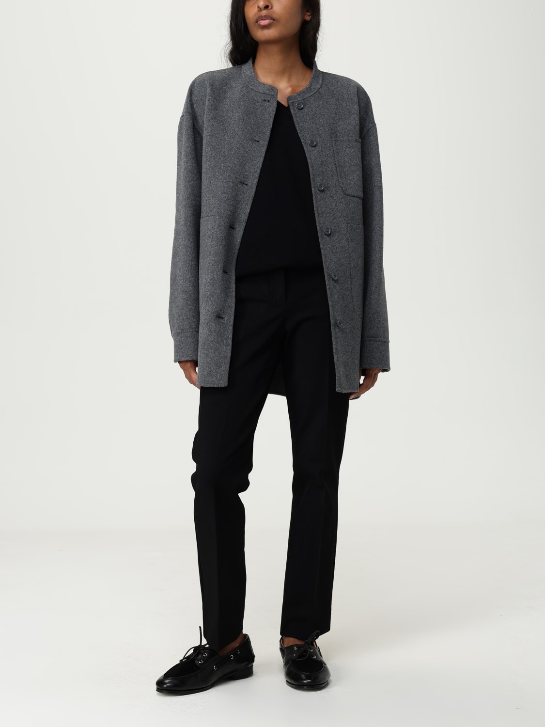 MAX MARA JACKET: Jacket woman Max Mara, Grey - Img 2