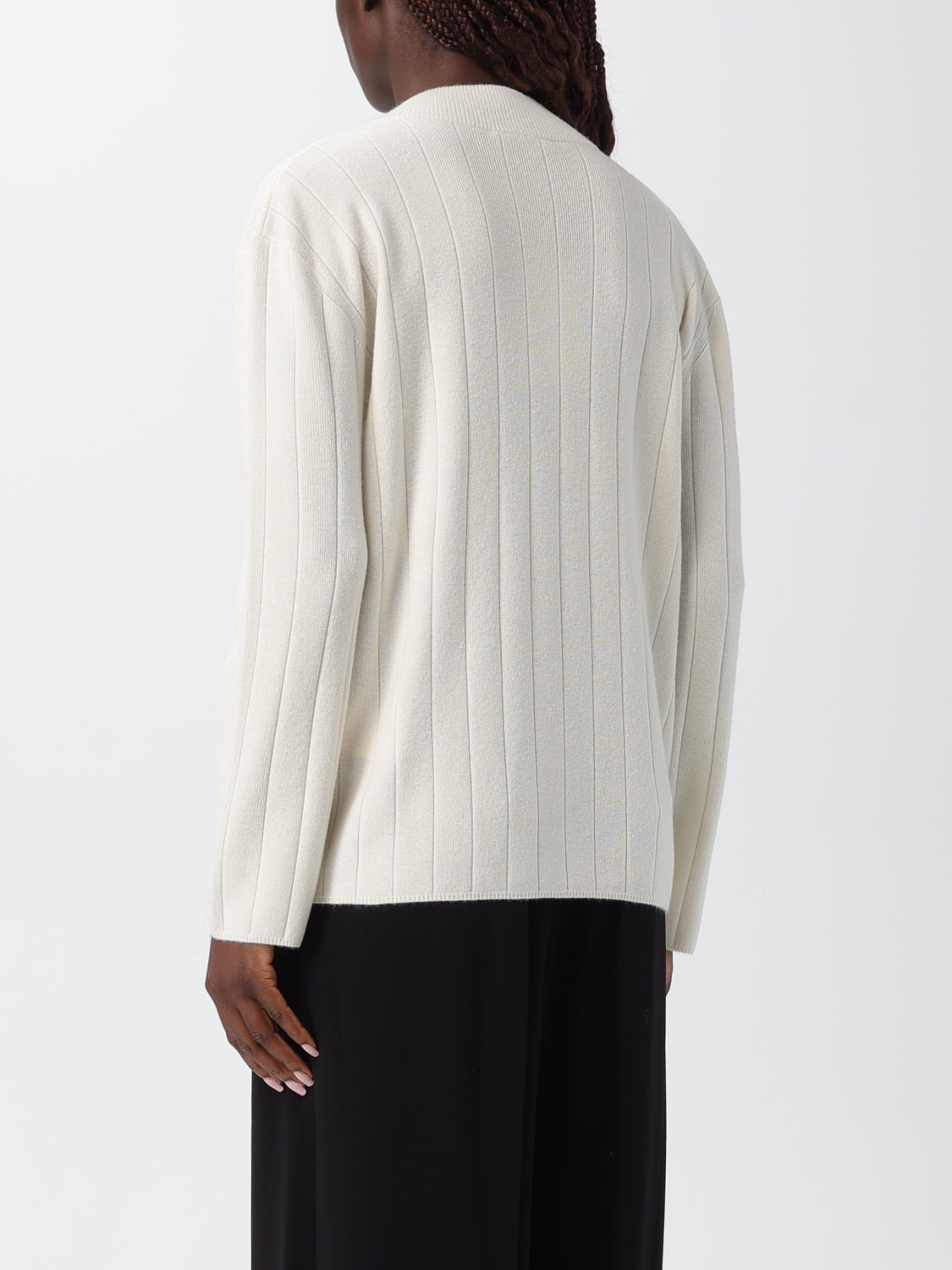 MAX MARA SWEATER: Cardigan woman Max Mara, White - Img 2