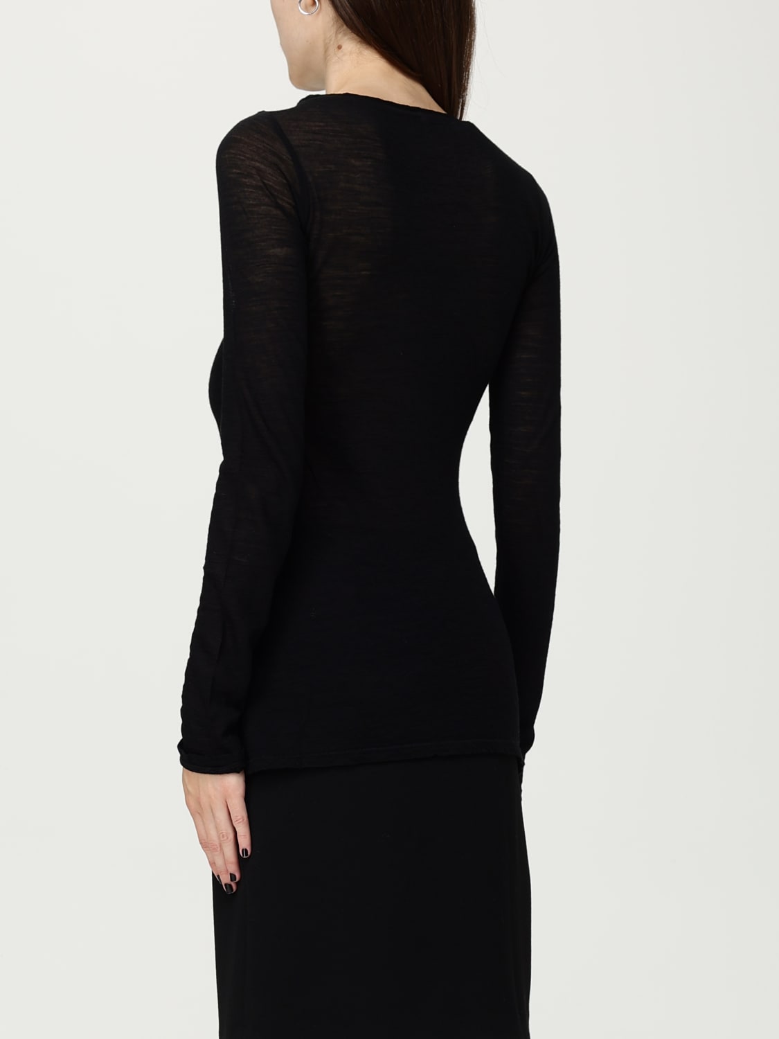 LIVIANA CONTI TOP: T-shirt woman Liviana Conti, Black - Img 2