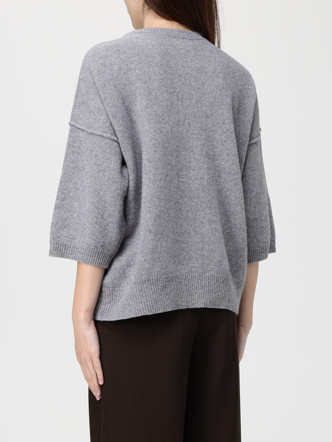 FEDERICA TOSI PULL: Sweat-shirt femme Federica Tosi, Gris - Img 2