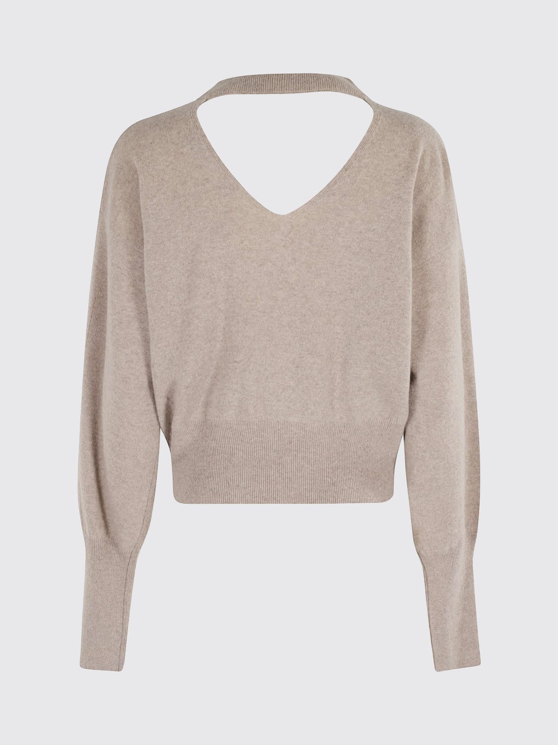 FEDERICA TOSI SWEATER: Sweatshirt woman Federica Tosi, Beige - Img 2
