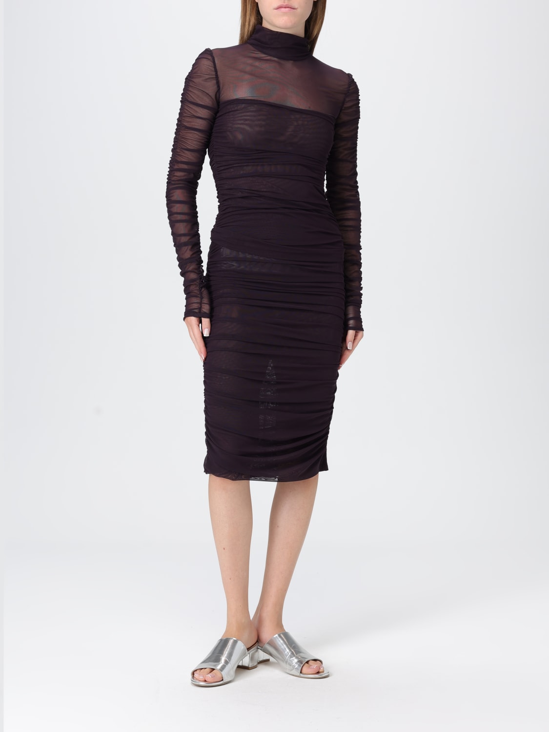 FEDERICA TOSI SKIRT: Skirt woman Federica Tosi, Violet - Img 2