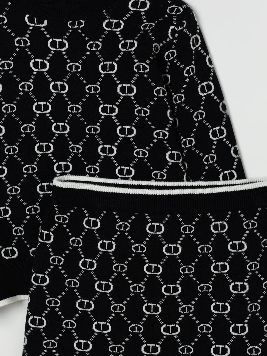 TWINSET ENSEMBLE: Robe enfant Twinset, Noir - Img 3