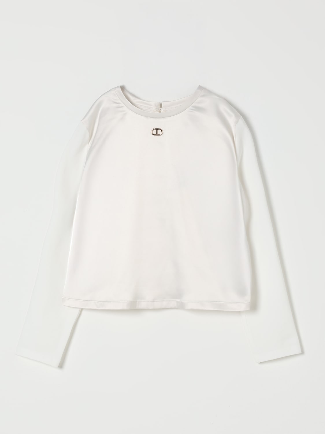 TWINSET TOP: Pullover kinder Twinset, Weiß - Img 1