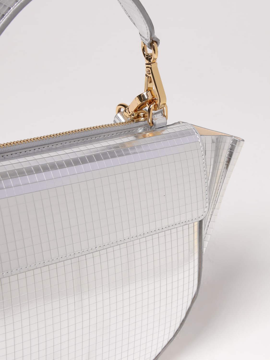 WANDLER HANDTASCHE: Schultertasche damen Wandler, Grau - Img 3