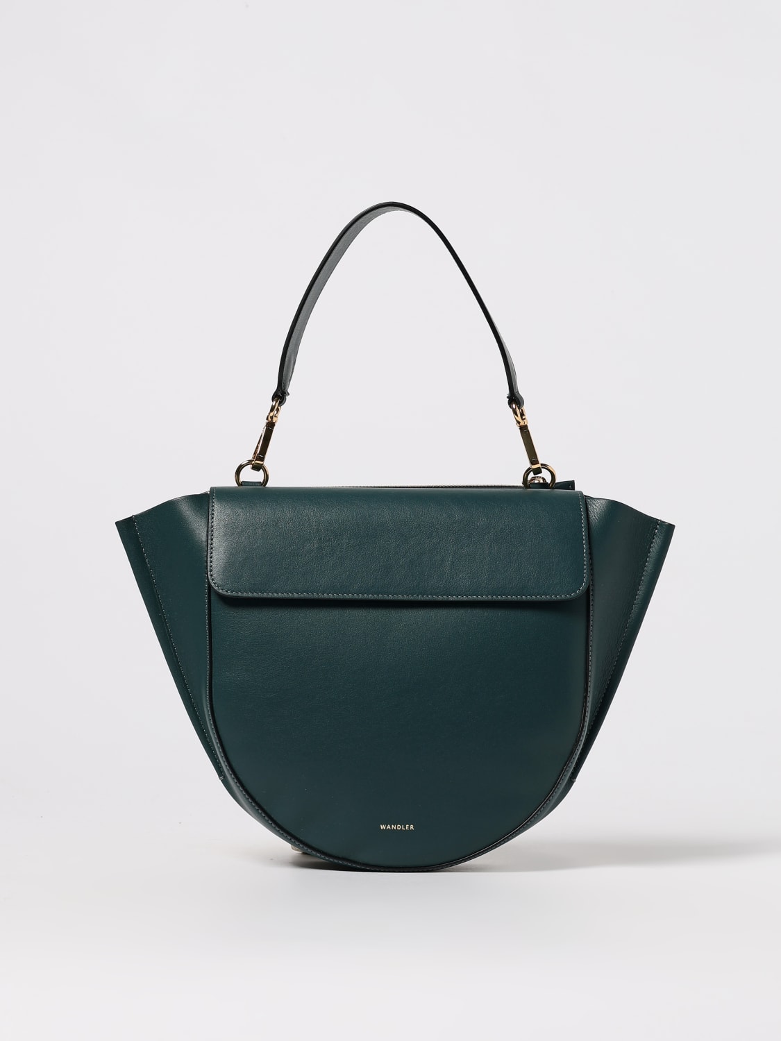 WANDLER BORSA A MANO: Borsa Hortensia Wandler in pelle , Blue - Img 1