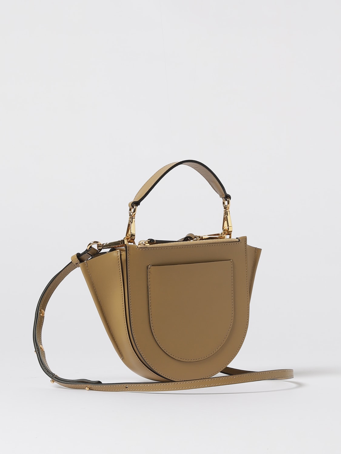 WANDLER MINITASCHE: Schultertasche damen Wandler, Beige - Img 2