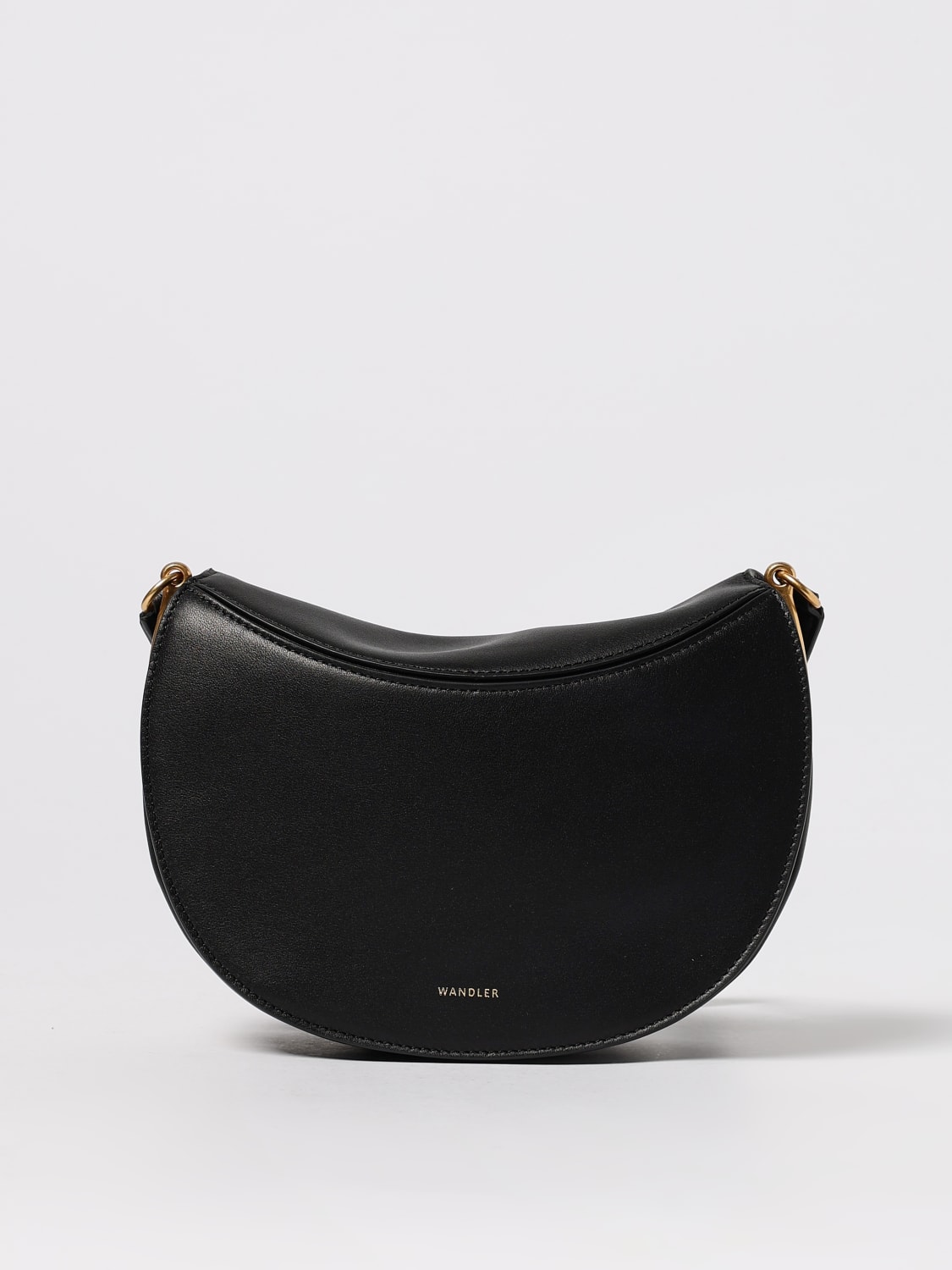 WANDLER BORSA A SPALLA: Borsa a spalla Kate Wandler, Nero - Img 1