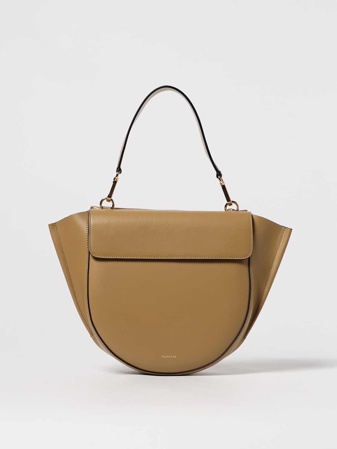 WANDLER SAC À MAIN: Sac porté épaule femme Wandler, Beige - Img 1