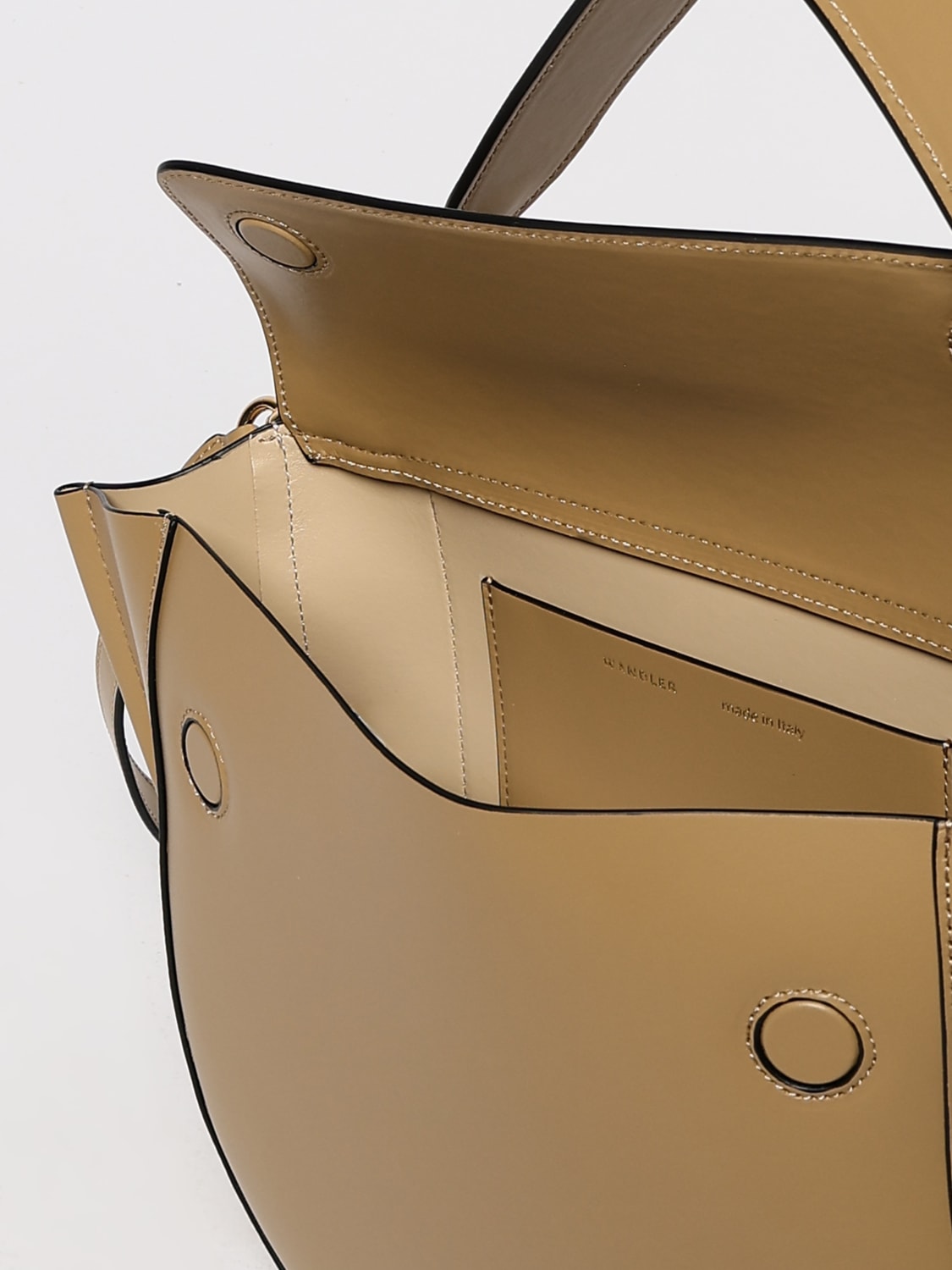 WANDLER SAC À MAIN: Sac porté épaule femme Wandler, Beige - Img 3