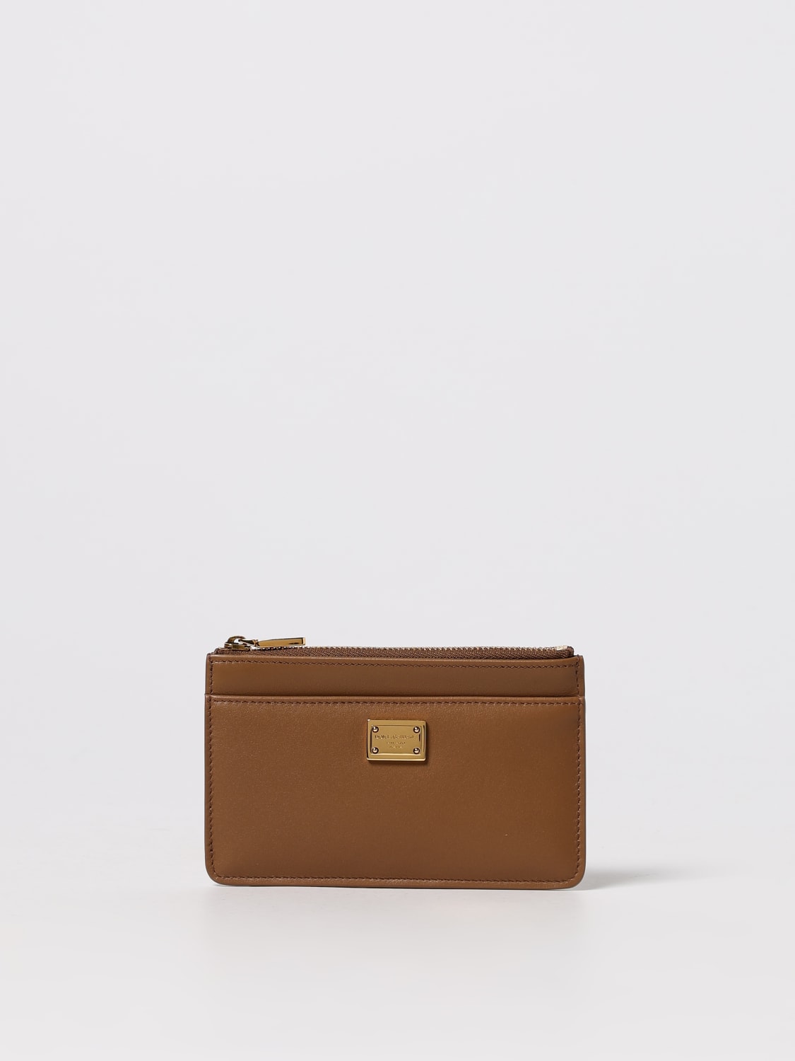 DOLCE & GABBANA WALLET: Wallet woman Dolce & Gabbana, Brown - Img 1