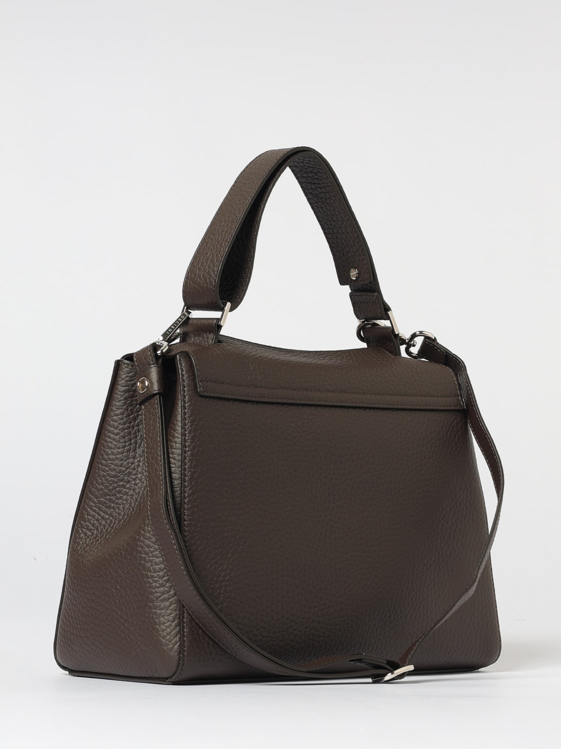 ORCIANI BOLSO DE MANO: Bolso de mano mujer Orciani, Marrón Oscuro - Img 2