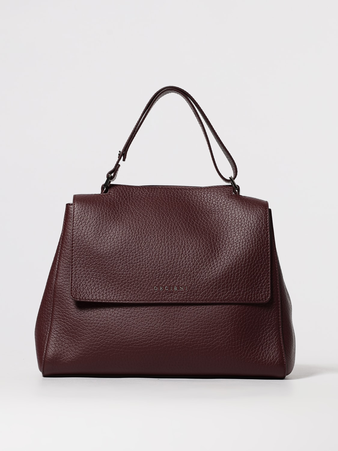 ORCIANI SAC À MAIN: Sac porté main femme Orciani, Rouge Pourpre - Img 1