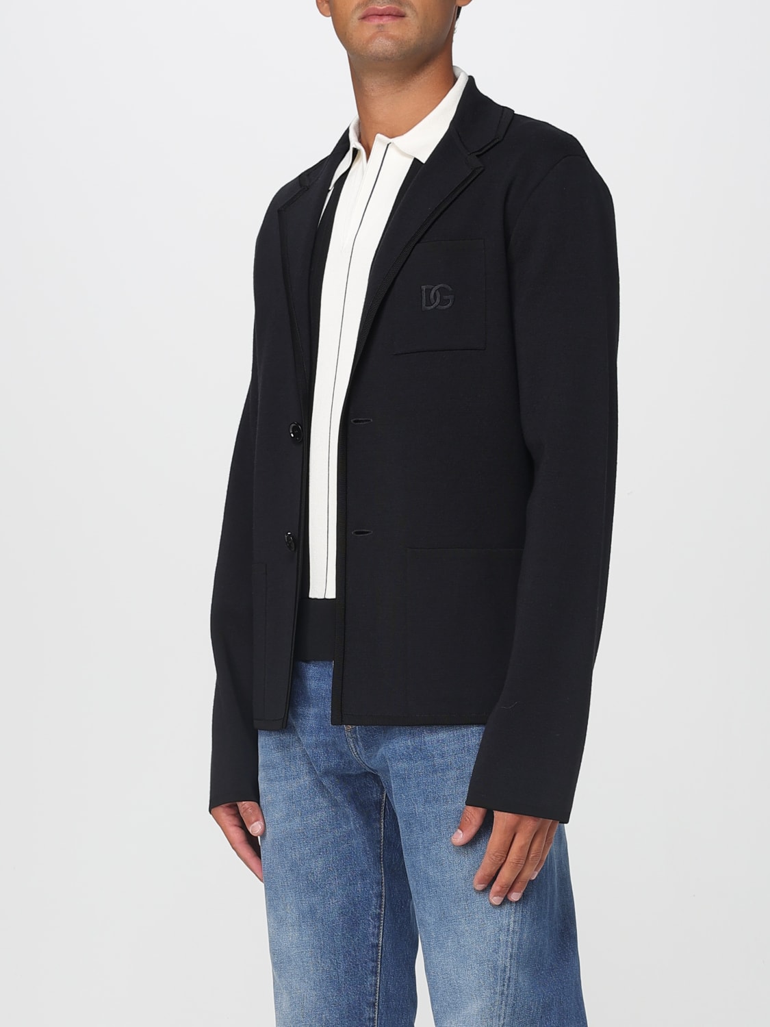 DOLCE & GABBANA JACKET: Blazer men Dolce & Gabbana, Black - Img 4