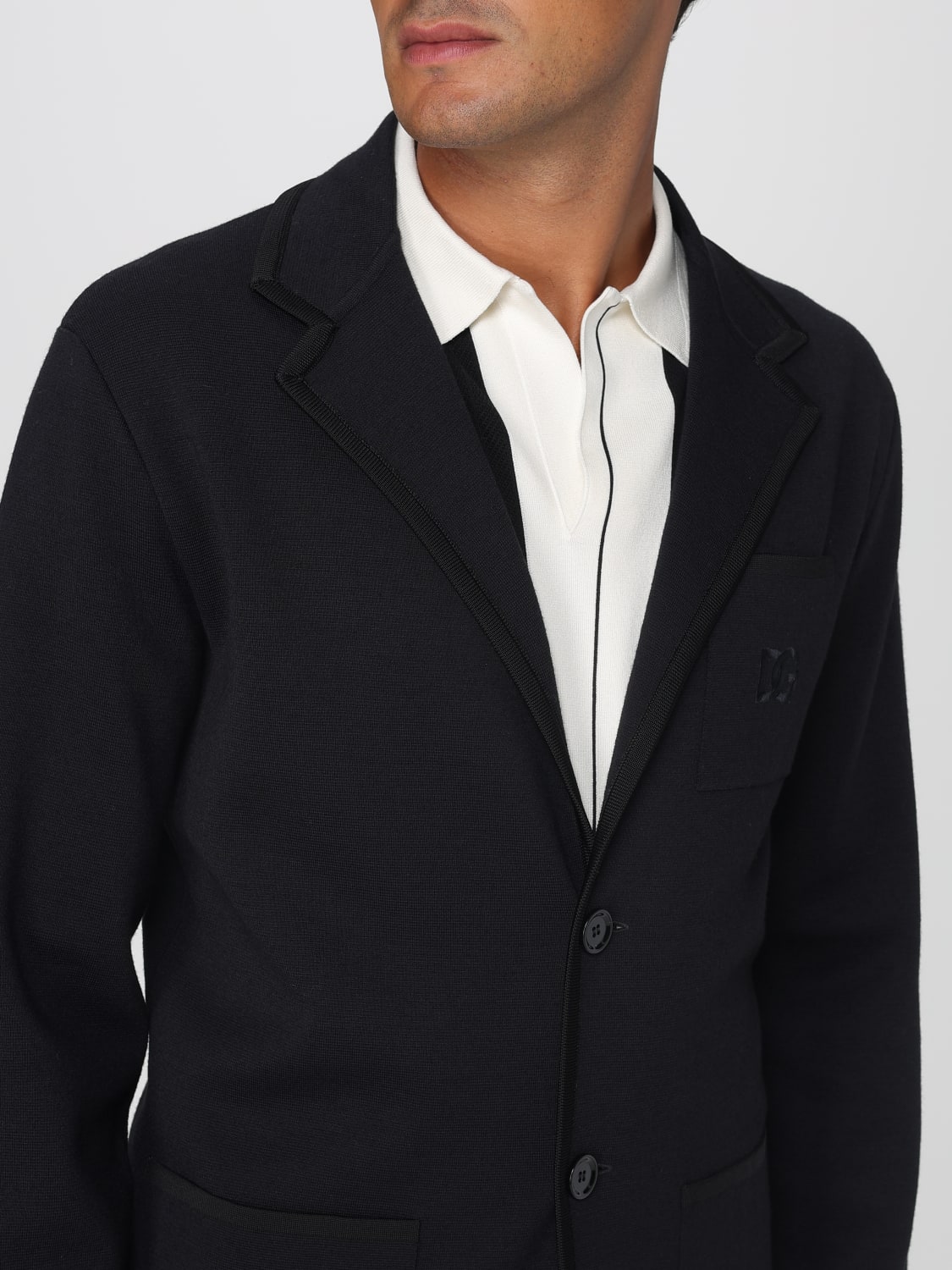 DOLCE & GABBANA JACKET: Blazer men Dolce & Gabbana, Black - Img 5