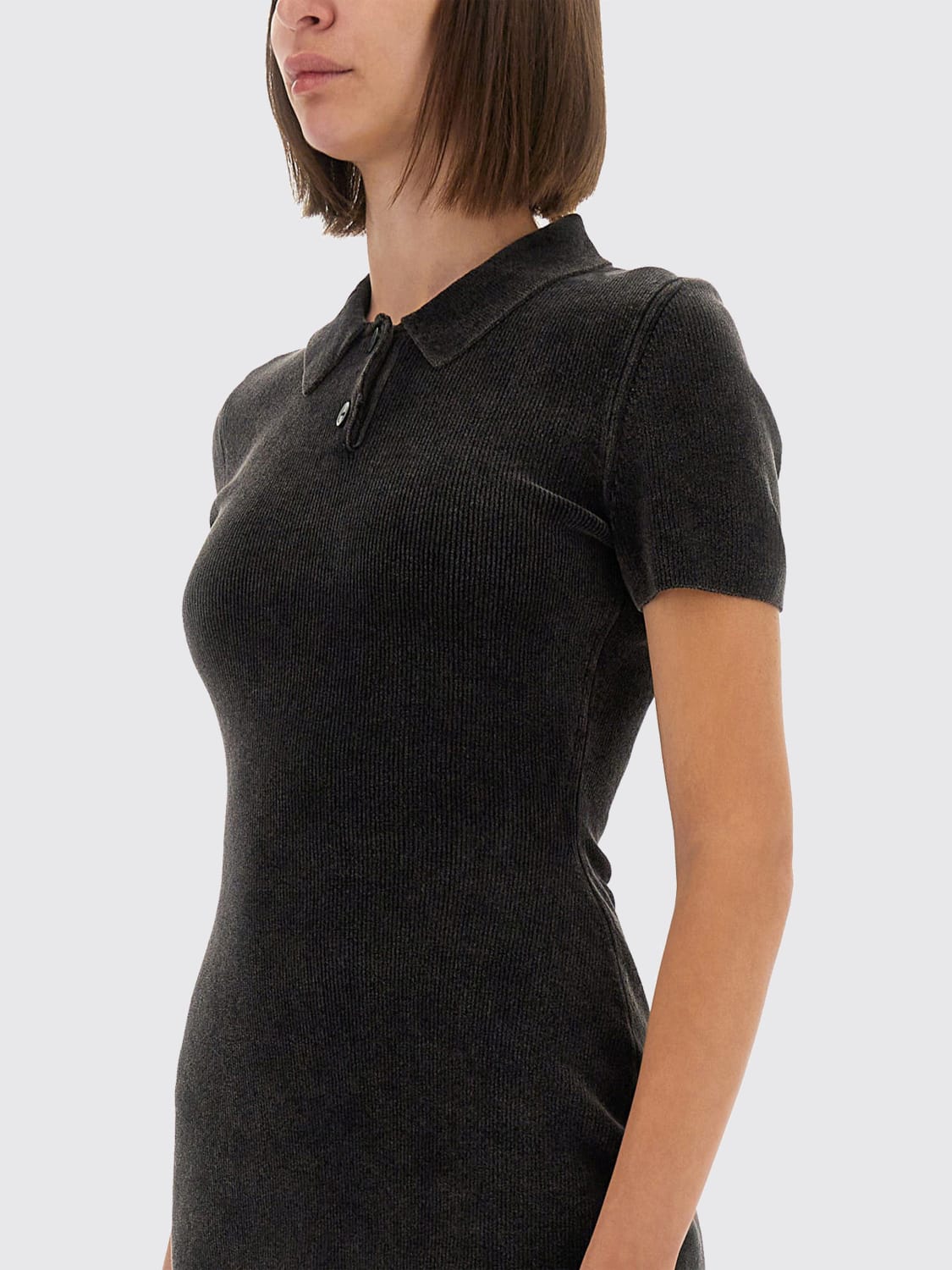 ALEXANDER WANG ROBE: Robes femme Alexander Wang, Anthracite - Img 4