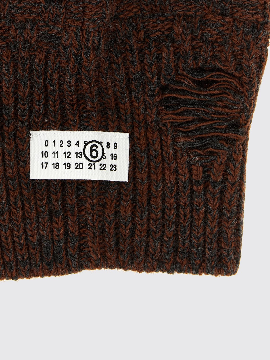 MM6 MAISON MARGIELA SCARF: Hat men Mm6 Maison Margiela, Grey - Img 3