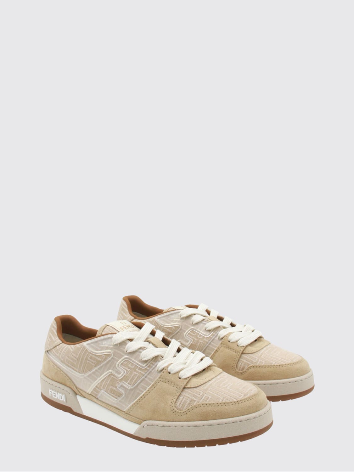 FENDI TRAINERS: Trainers men Fendi, Biscuit - Img 2