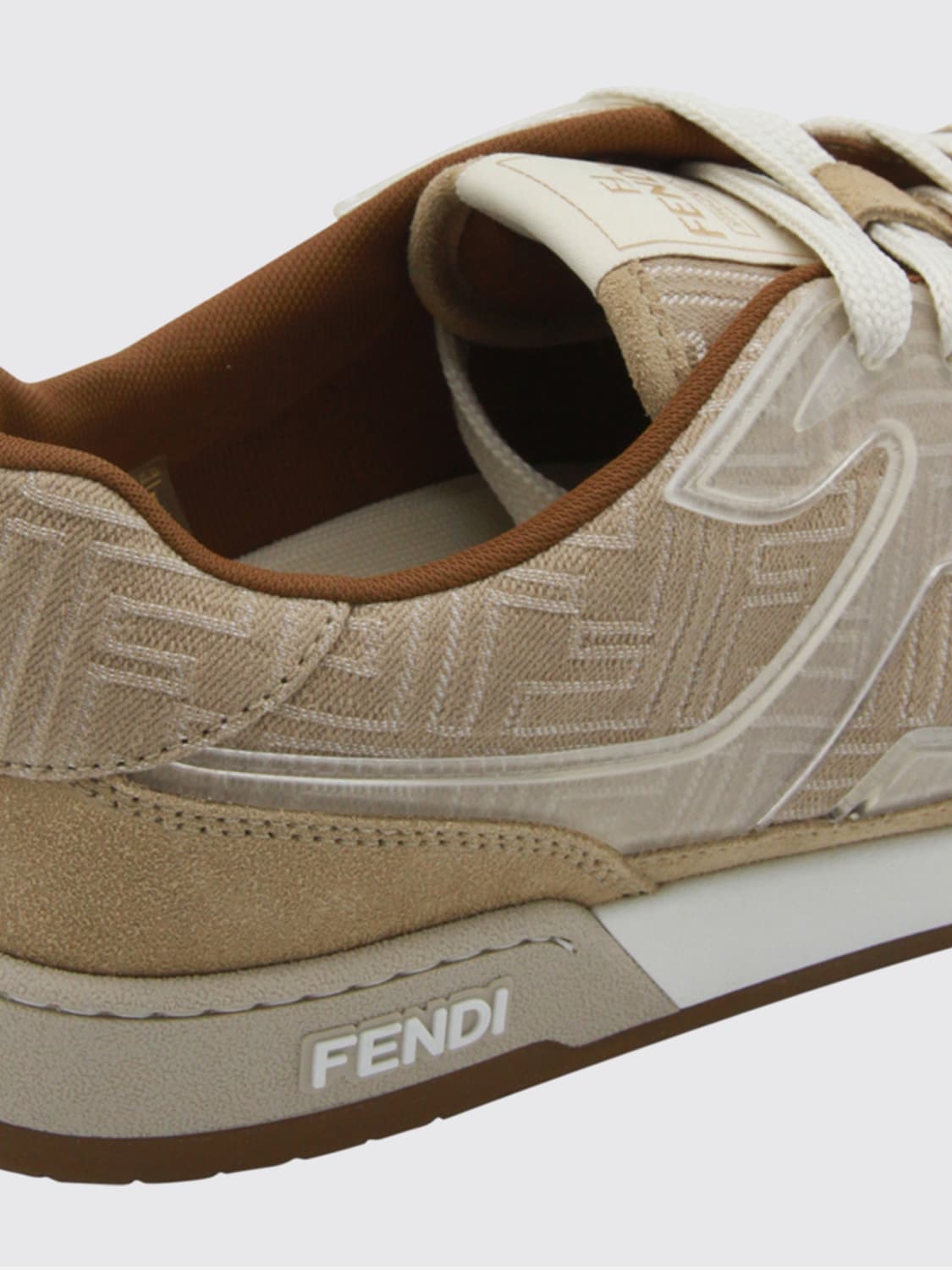 FENDI TRAINERS: Trainers men Fendi, Biscuit - Img 4