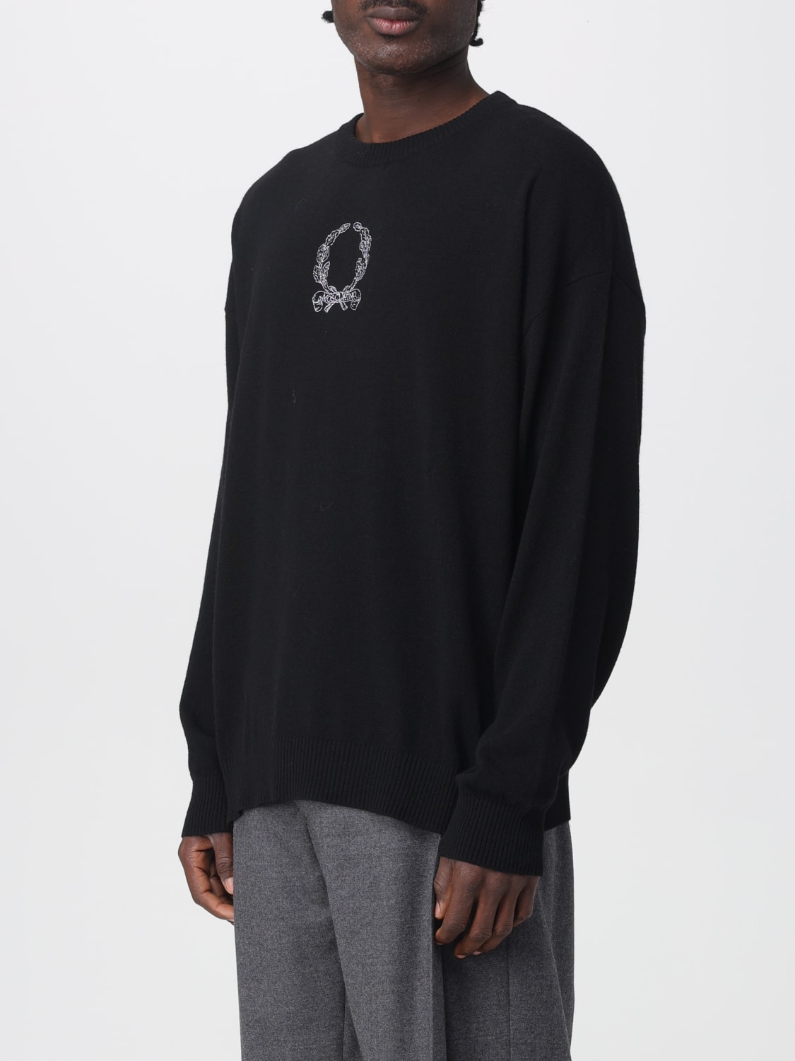 MOSCHINO COUTURE SWEATER: Sweater men Moschino Couture, Black - Img 4