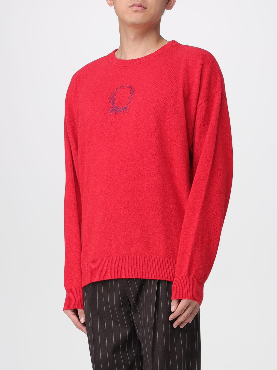 MOSCHINO COUTURE 毛衣: 毛衣 男士 Moschino Couture, 红色 - Img 4