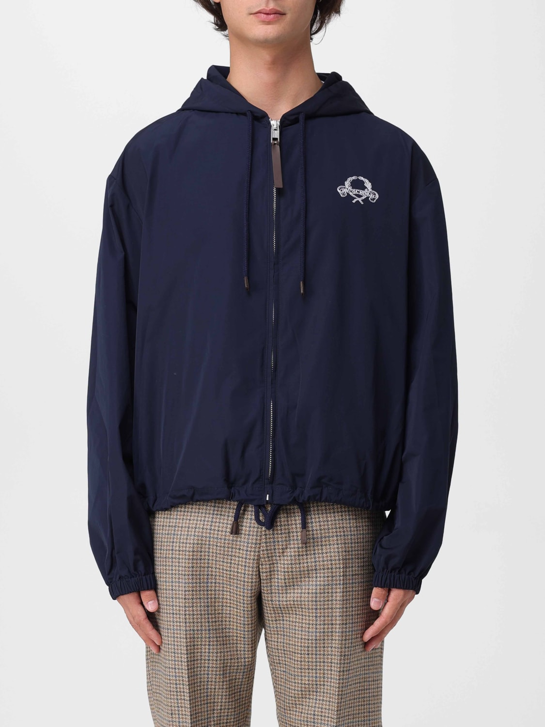 MOSCHINO COUTURE SWEATSHIRT: Jacket men Moschino Couture, Blue - Img 1