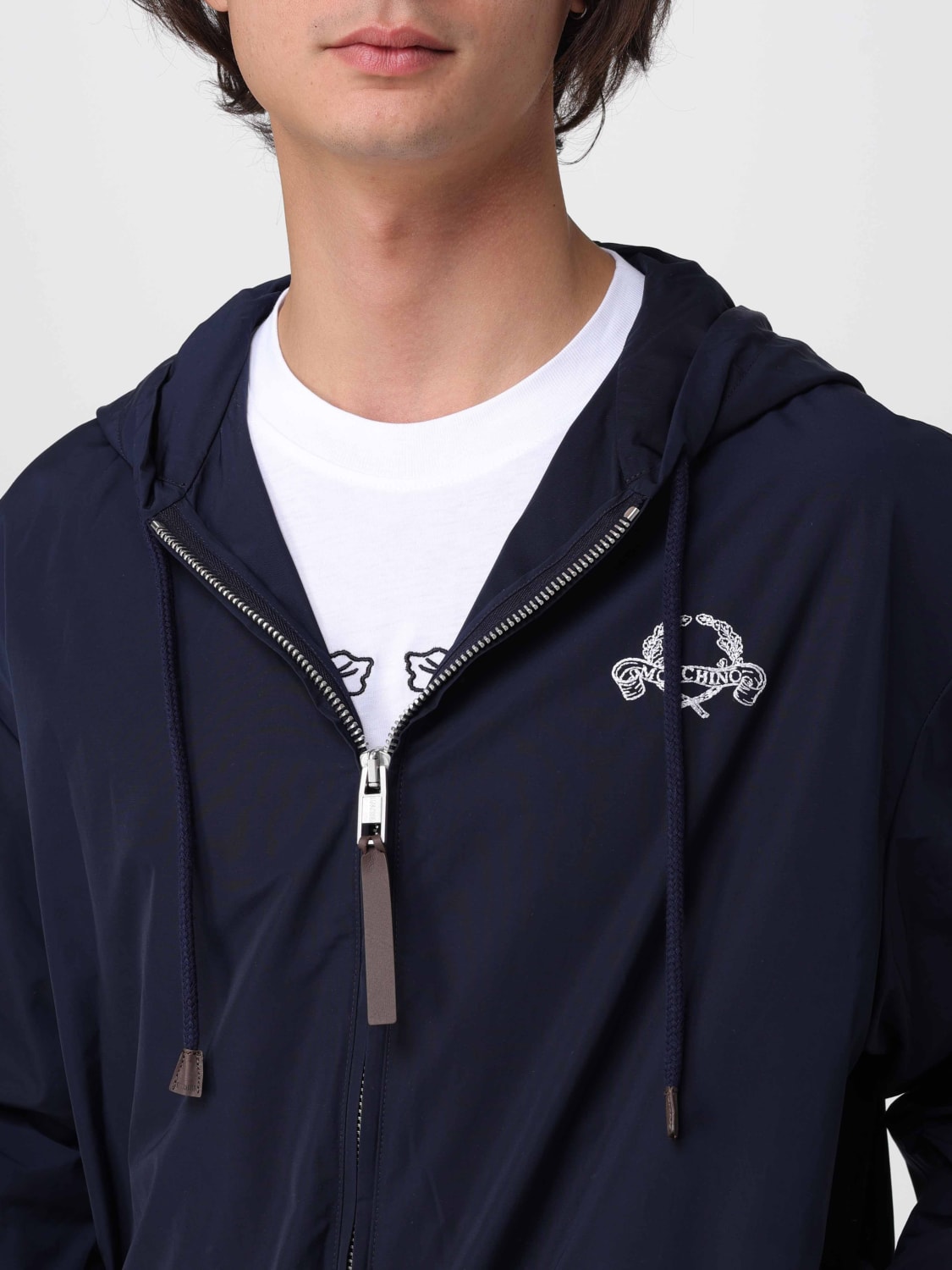 MOSCHINO COUTURE SWEATSHIRT: Jacket men Moschino Couture, Blue - Img 4