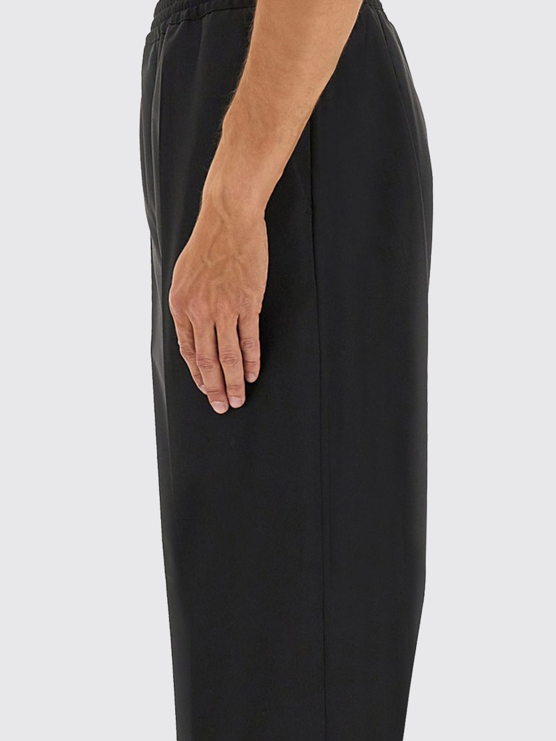 MOSCHINO COUTURE 裤子: 裤子 男士 Moschino Couture, 黑色 - Img 4