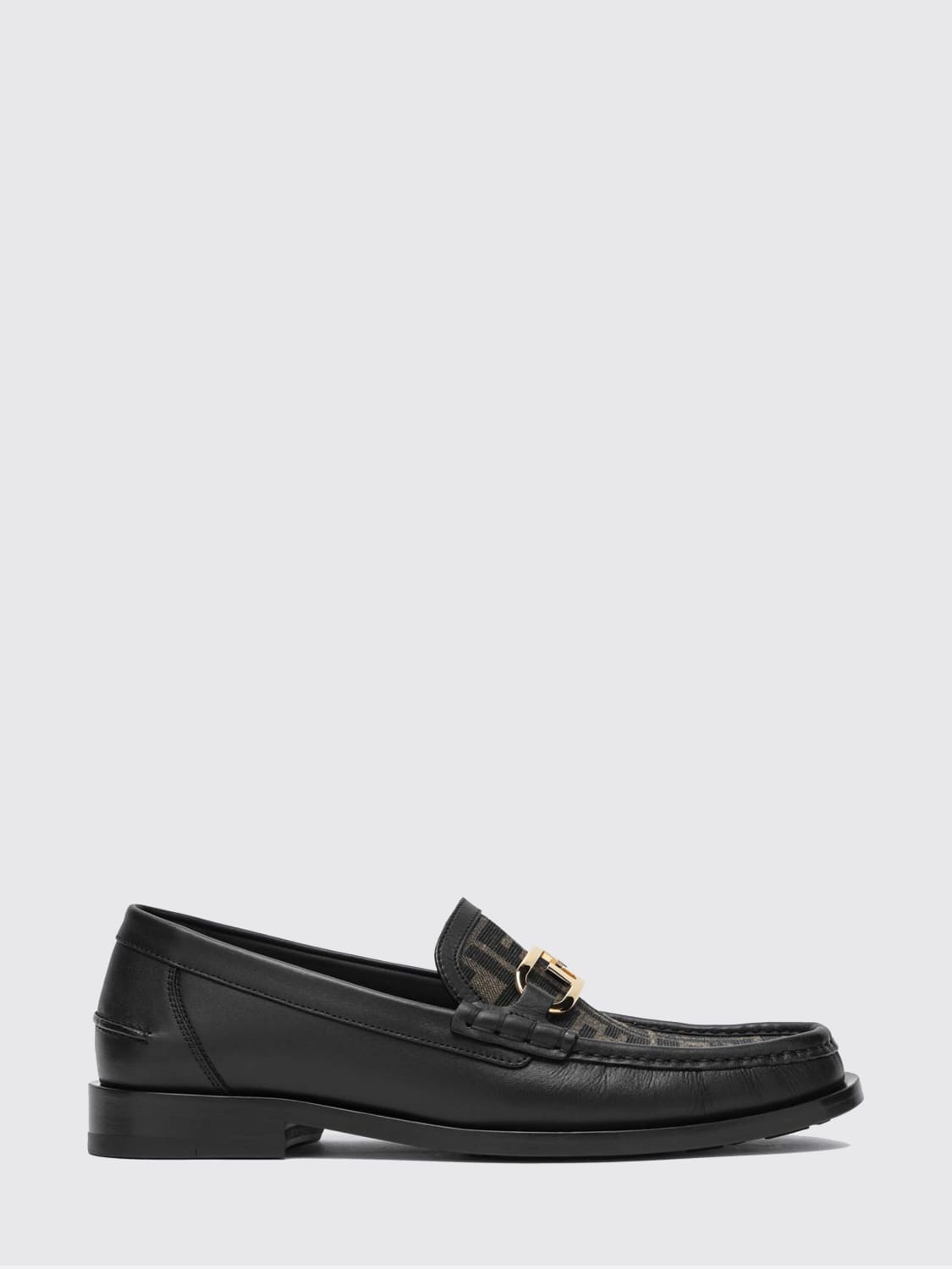 FENDI LOAFERS: Loafers men Fendi, Tobacco - Img 1
