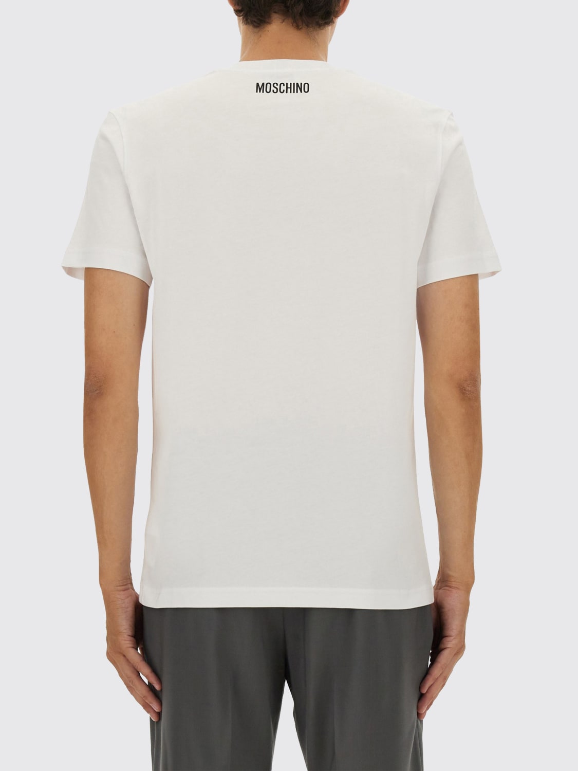 MOSCHINO COUTURE T-SHIRT: T-shirt men Moschino Couture, White - Img 3