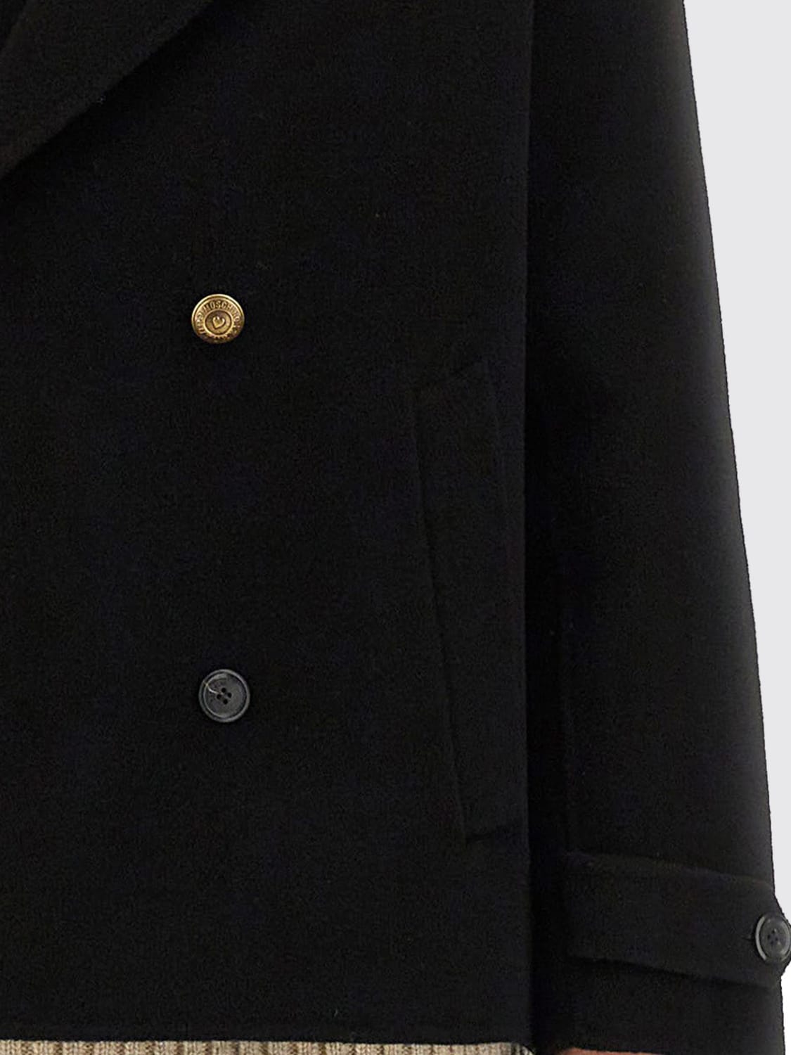 MOSCHINO COUTURE コート: ジャケット メンズ Moschino Couture, ブラック - Img 4