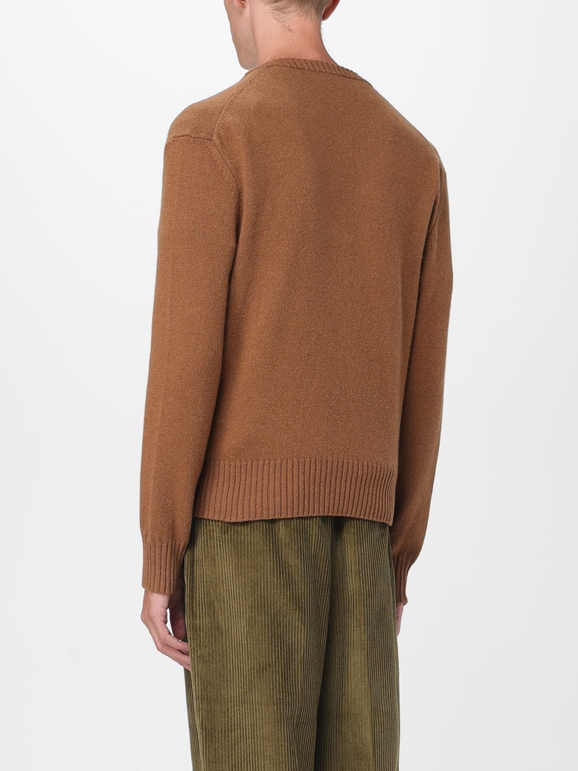 AMI PARIS SWEATER: Sweater men Ami Paris, Brown - Img 3