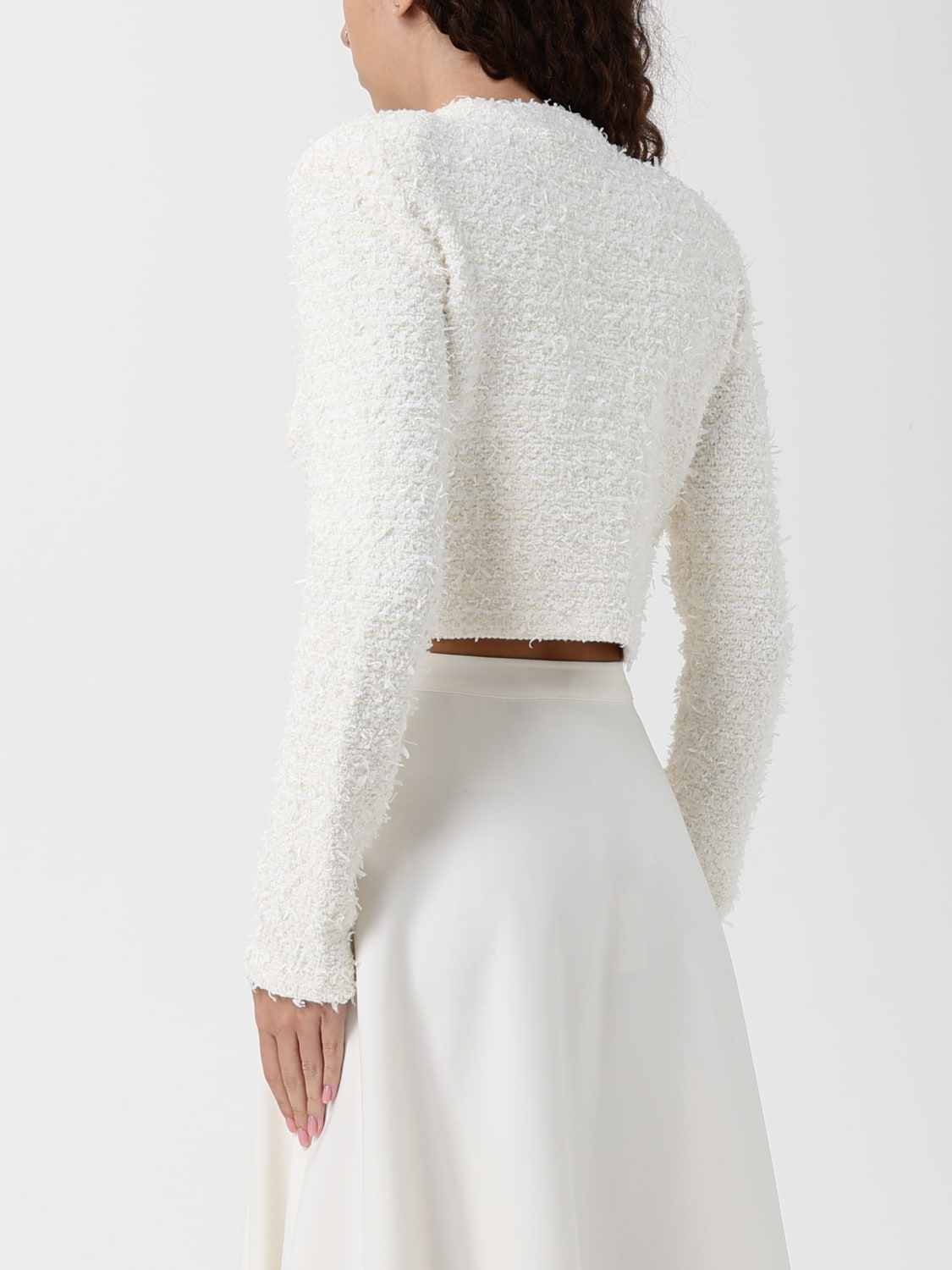 SELF-PORTRAIT PULL: Pull femme Self-portrait, Blanc - Img 3