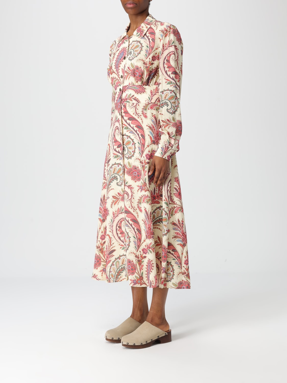 ETRO DRESS: Dress woman Etro, Beige - Img 3