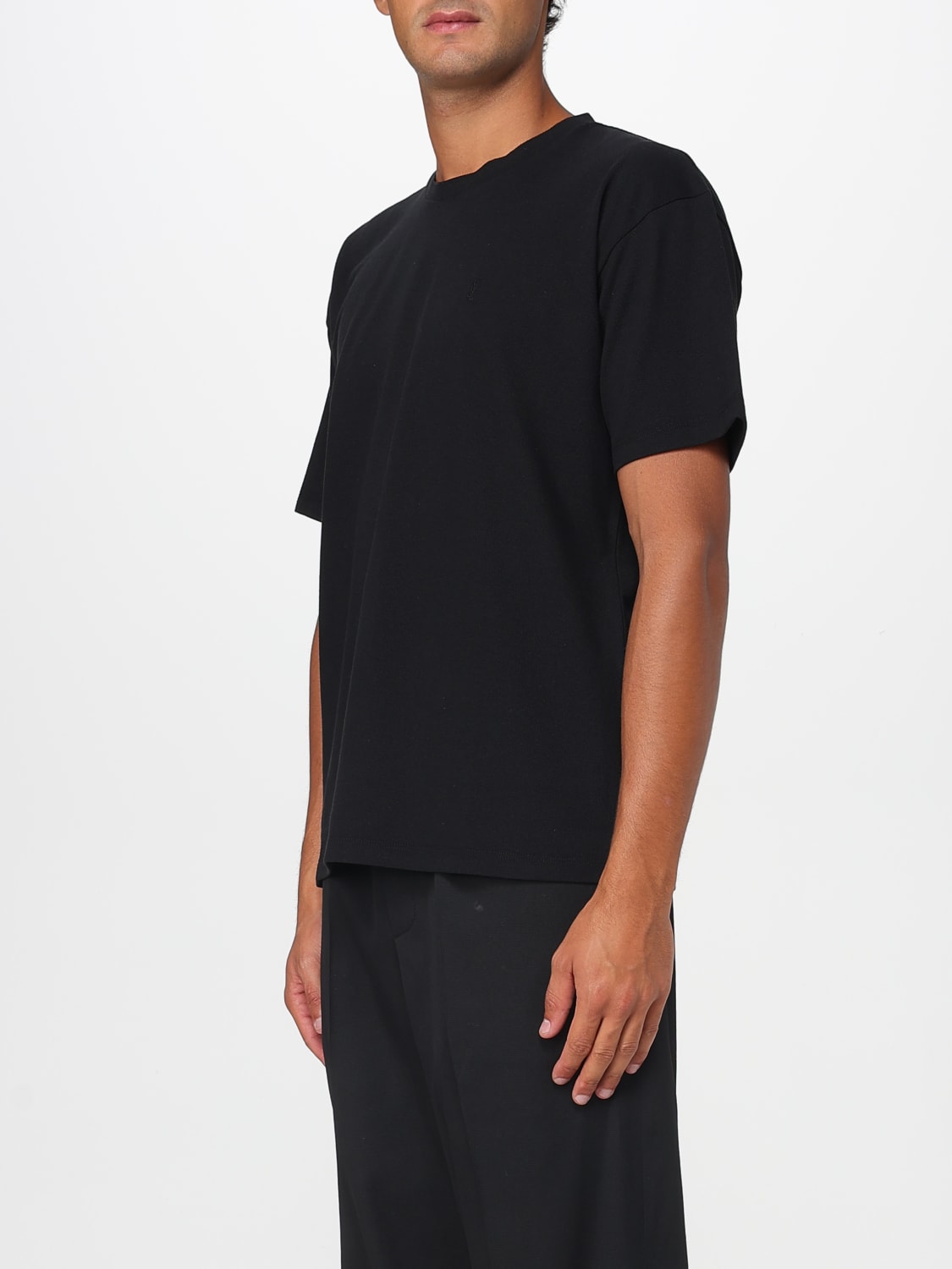 SAINT LAURENT T-SHIRT: T-shirt men Saint Laurent, Black - Img 4