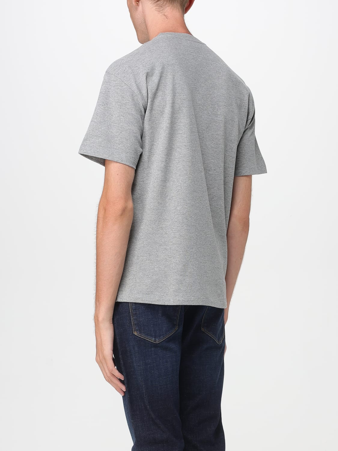 SAINT LAURENT T-SHIRT: T-shirt men Saint Laurent, Grey - Img 2