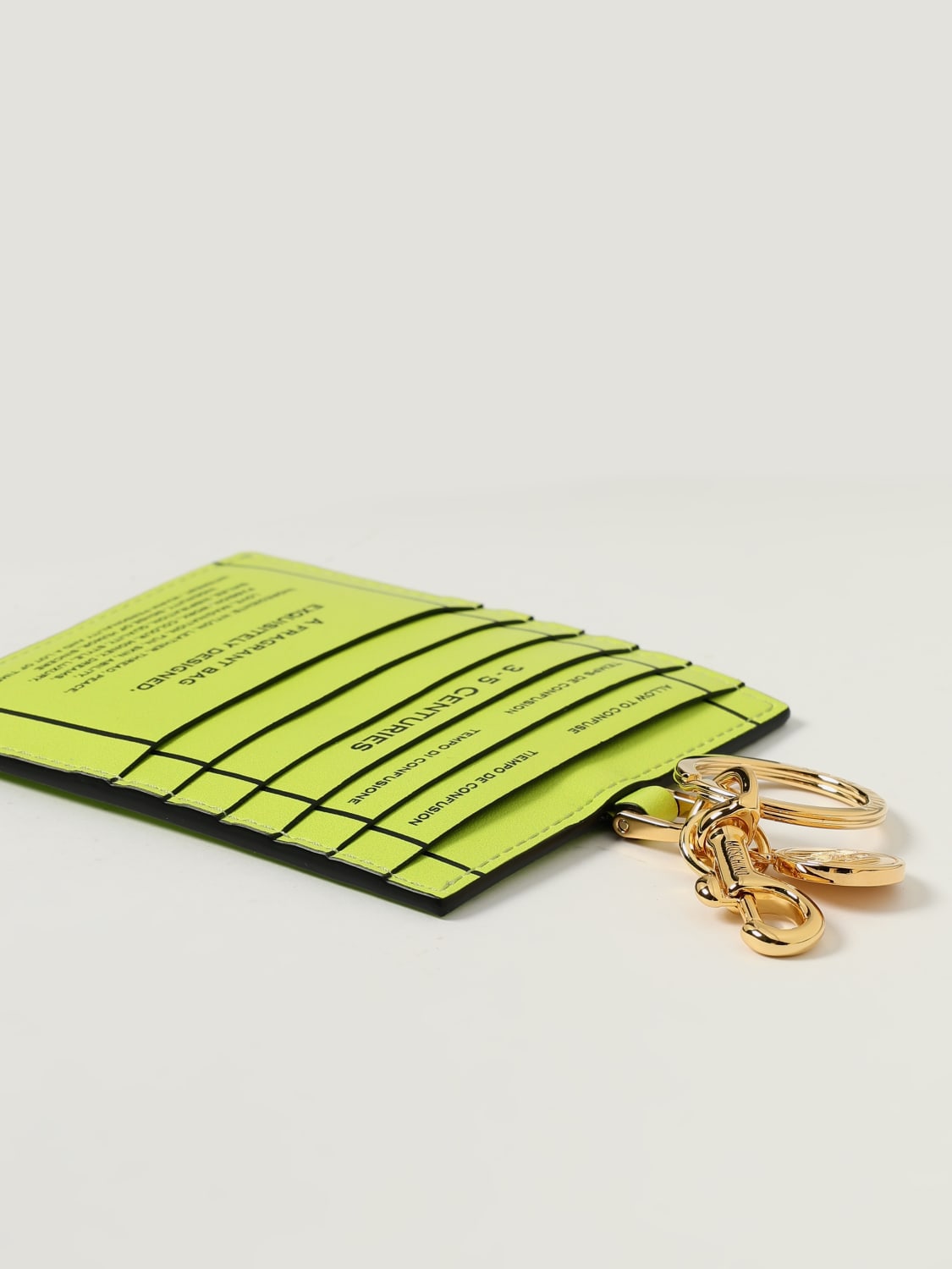 MOSCHINO COUTURE KEYRING: Keyring men Moschino Couture, Green - Img 2