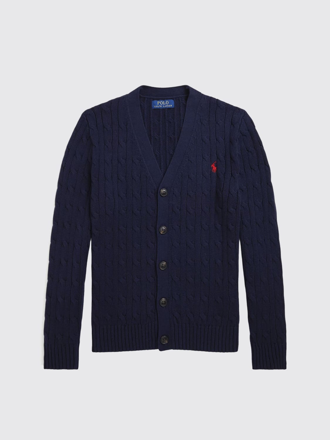 POLO RALPH LAUREN SWEATER: Sweater kids Polo Ralph Lauren, Navy - Img 1