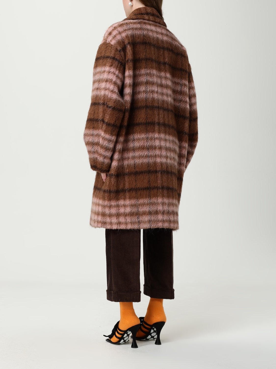 MOSCHINO COUTURE COAT: Coat woman Moschino Couture, Multicolor - Img 3