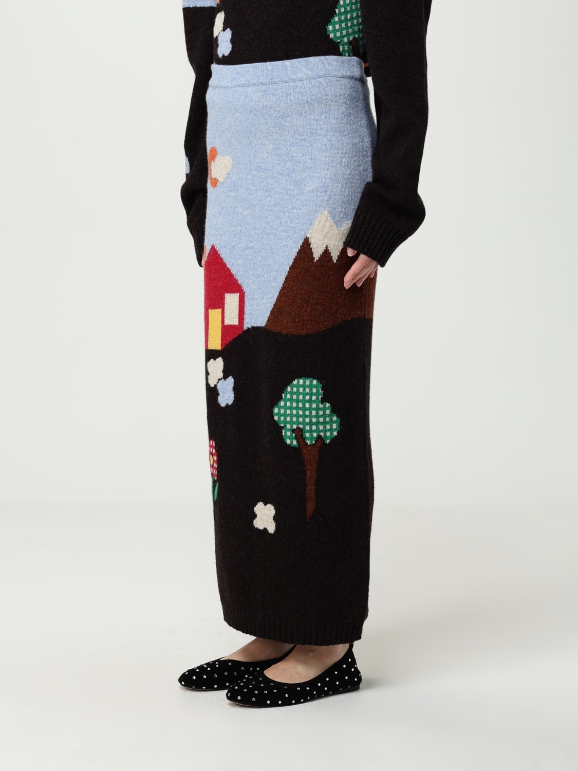 MOSCHINO COUTURE ROCK: Rock damen Moschino Couture, Bunt - Img 4