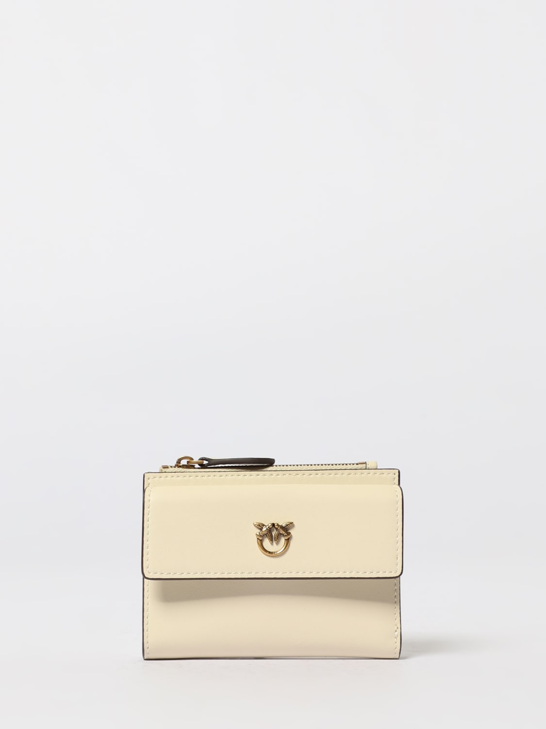 PINKO WALLET: Wallet woman Pinko, White - Img 1