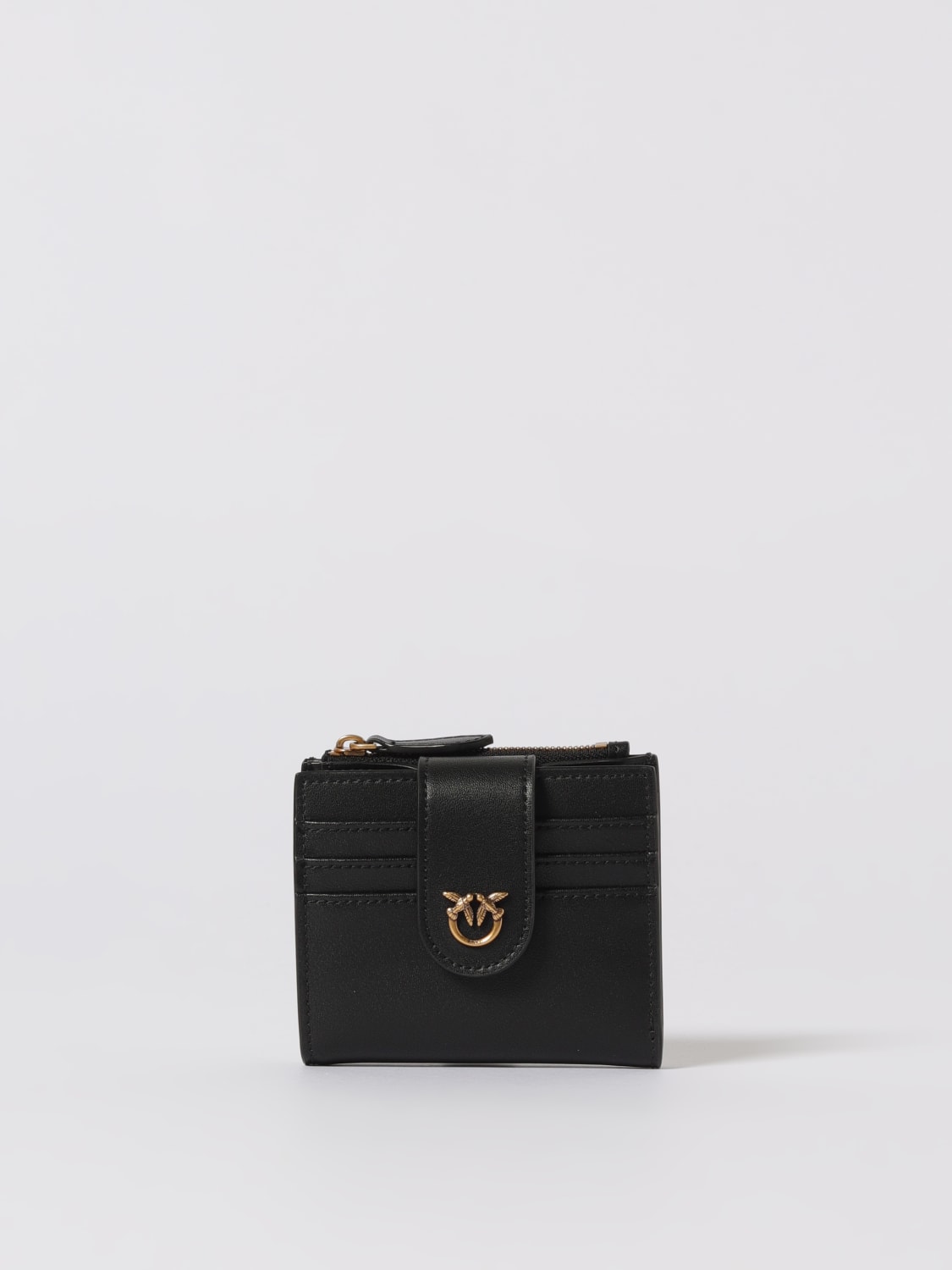 PINKO WALLET: Wallet woman Pinko, Black - Img 1