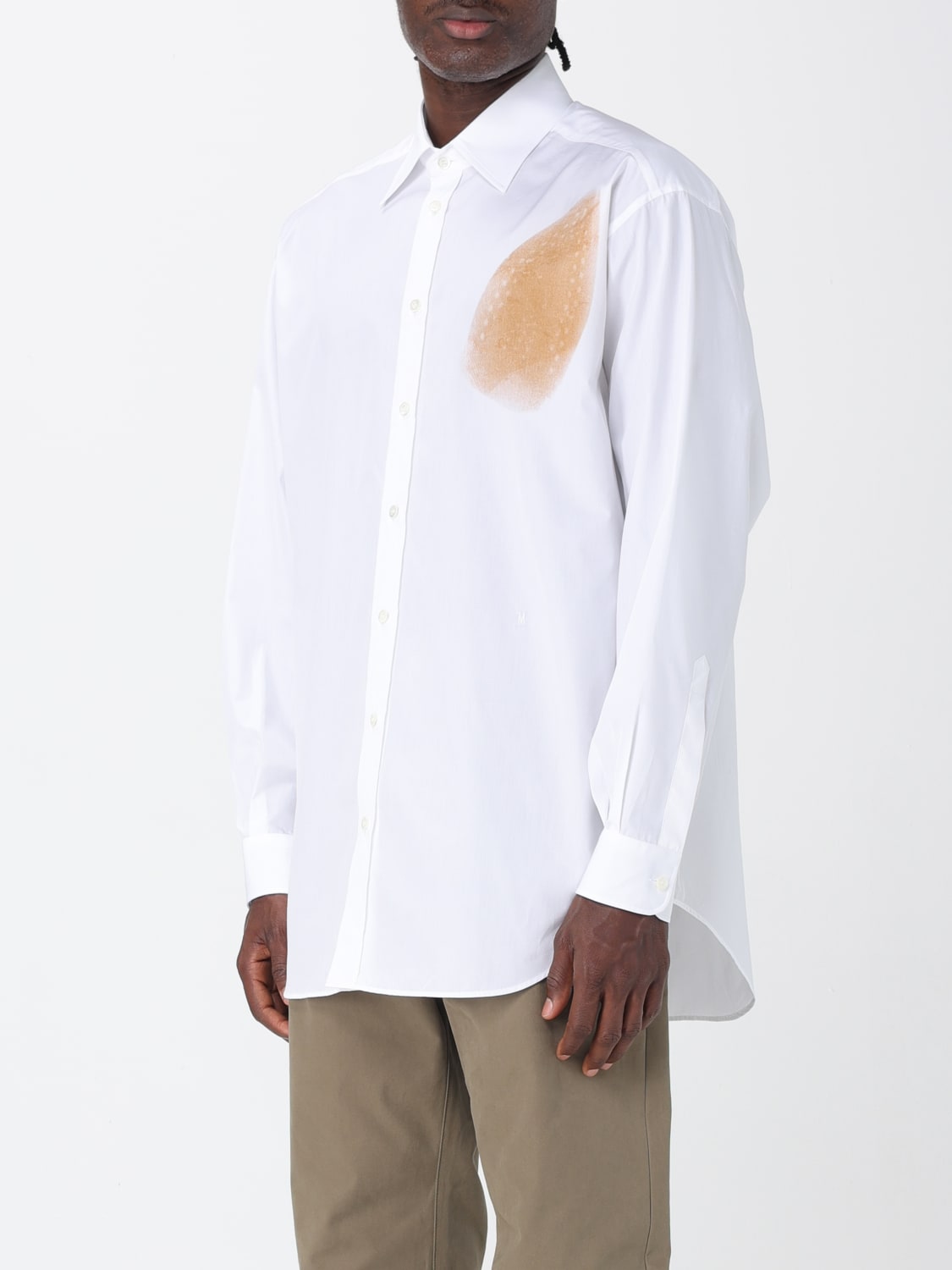 MOSCHINO COUTURE HEMD: Hemd herren Moschino Couture, Braun - Img 4