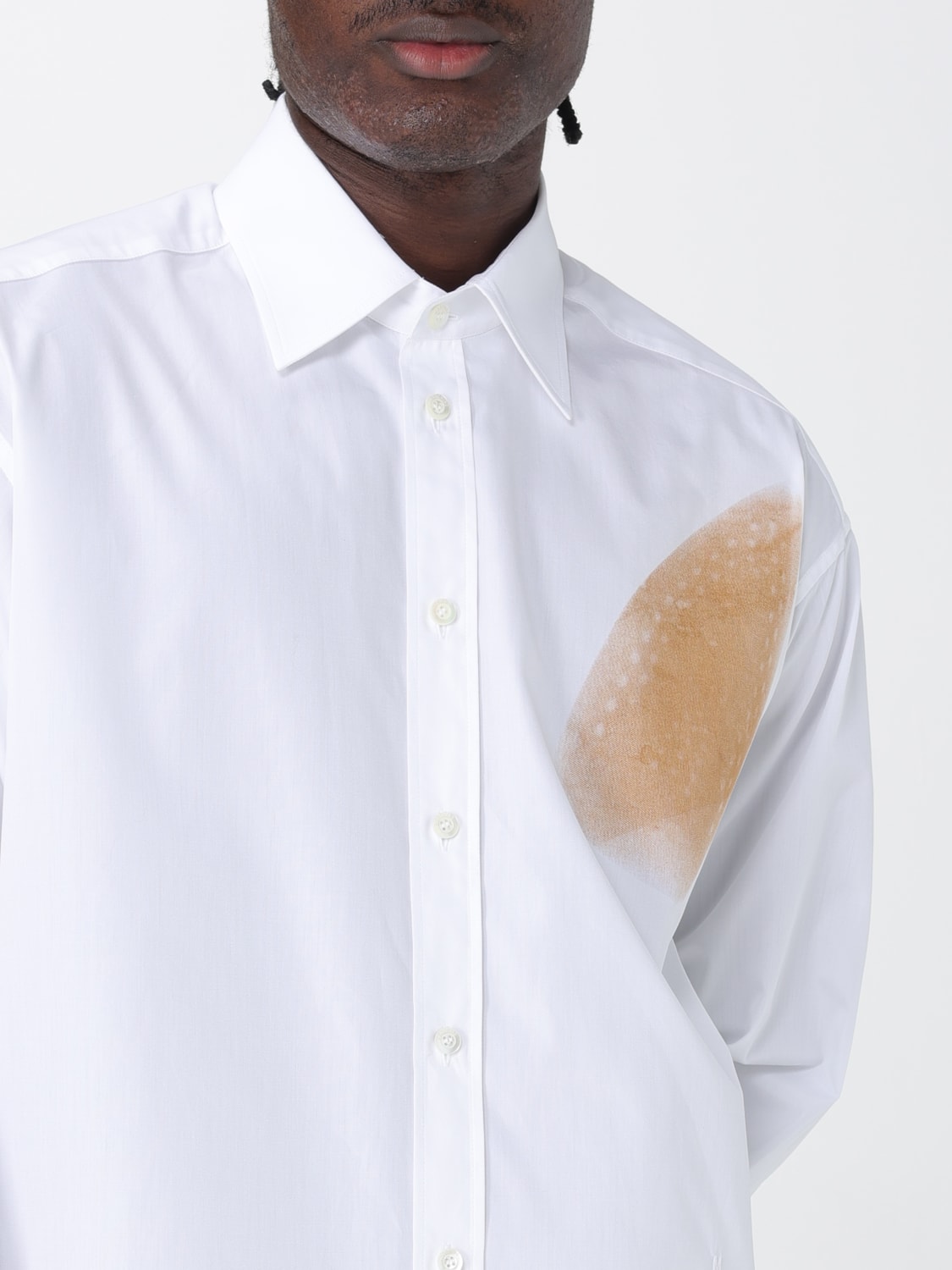 MOSCHINO COUTURE HEMD: Hemd herren Moschino Couture, Braun - Img 5