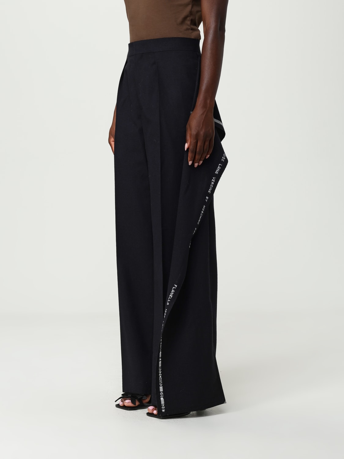 MOSCHINO COUTURE HOSE: Hose damen Moschino Couture, Schwarz - Img 4